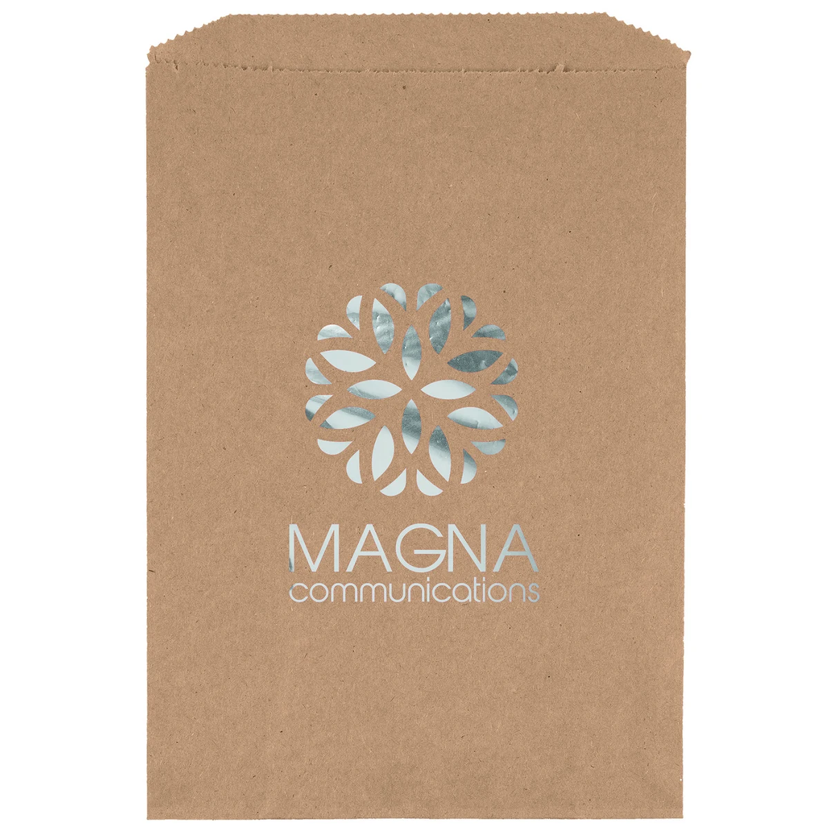 7 1/2W x 10 1/2H - Merchandise Bag - Foil Print 1