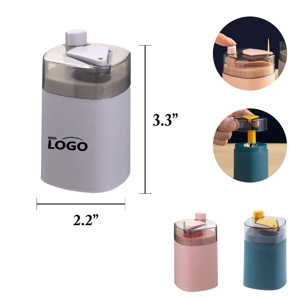 Automatic Pop Up Toothpick Dispenser 1