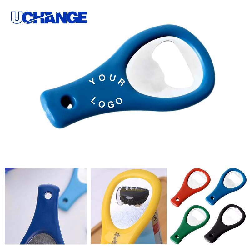 Bottle Opener Tool Plastic Handle for Home Use