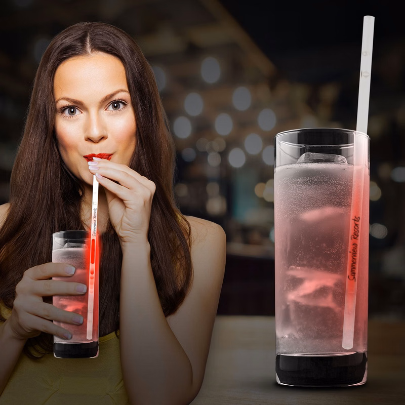 Yellow Glow Go Straws
