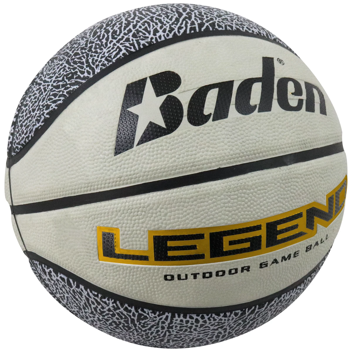 Basketball - Legend Deluxe Rubber, Official Size 1