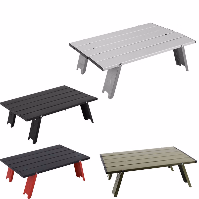 Portable Aluminum Alloy Folding Table for Camping & Picnic