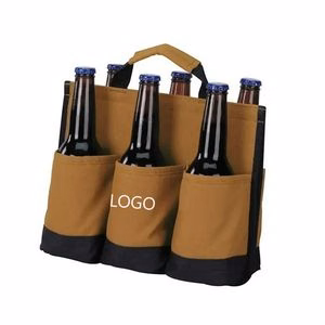 Drink Carrier Beverage Caddy Can Bottle Beer Holder Bag