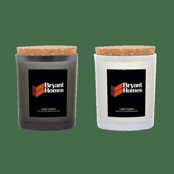 Niva Frosted 6oz Candle With Cork Lid