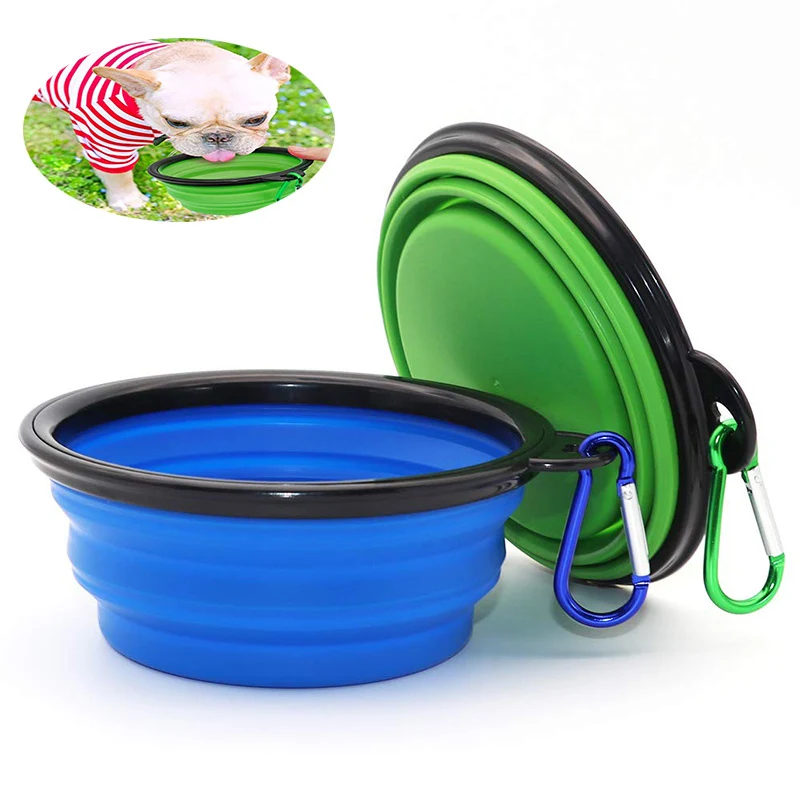 Outdoor Travel Collapsible Pet Bowl 1