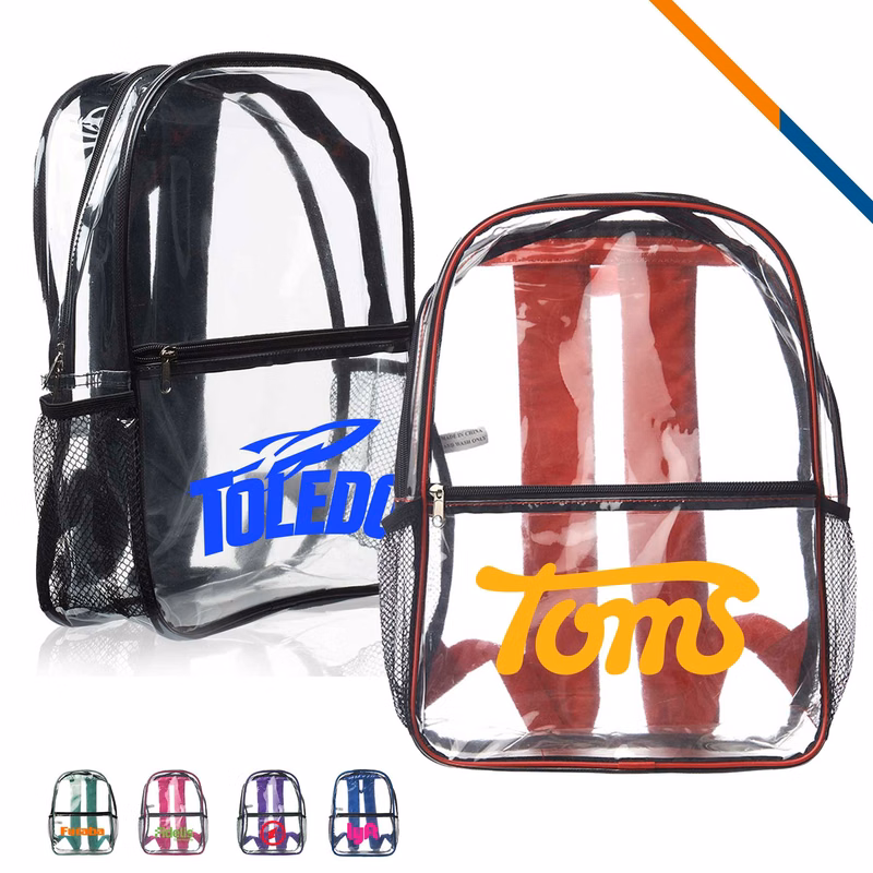 Leith Clear Backpacks