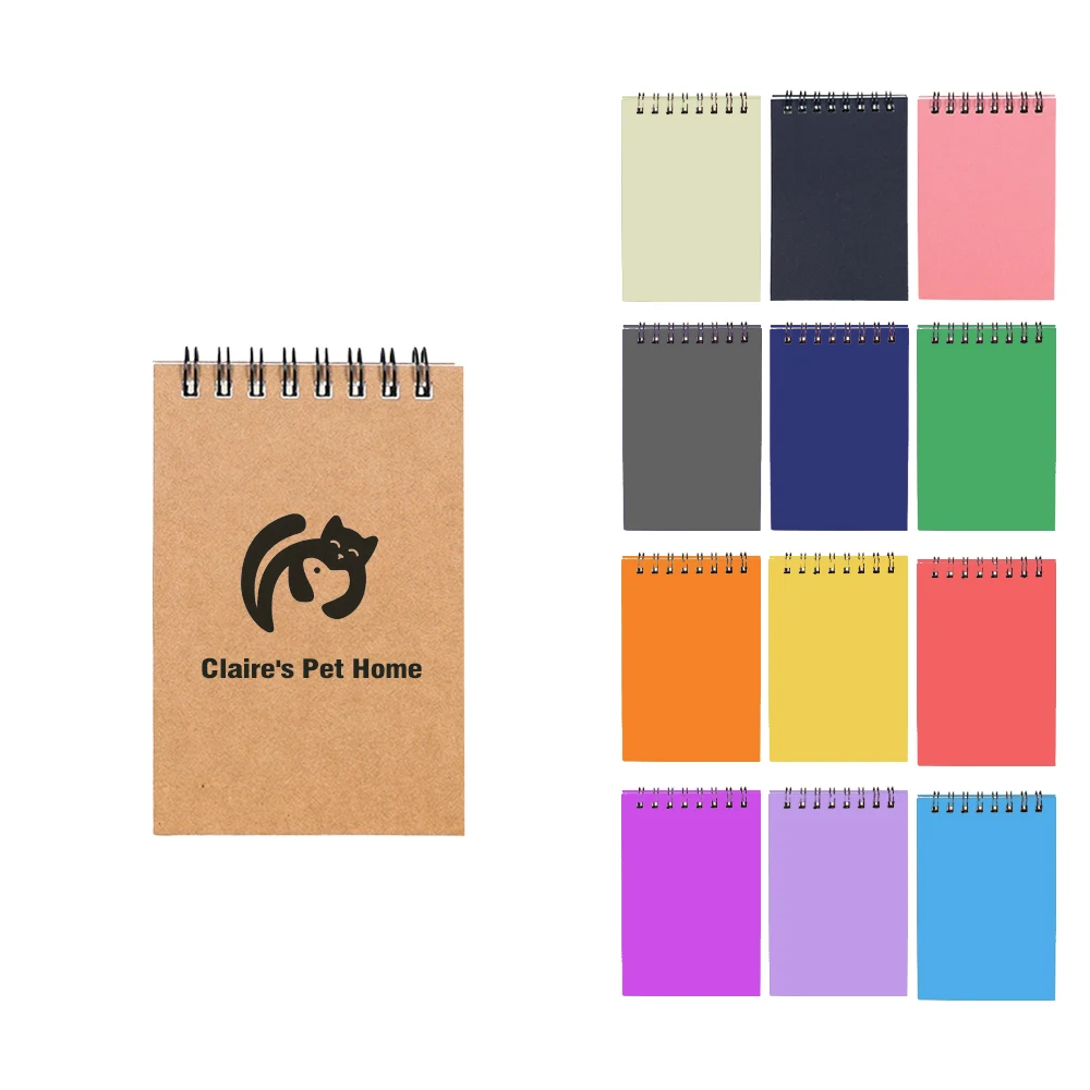 A7 Kraft Spiral Notebook 1
