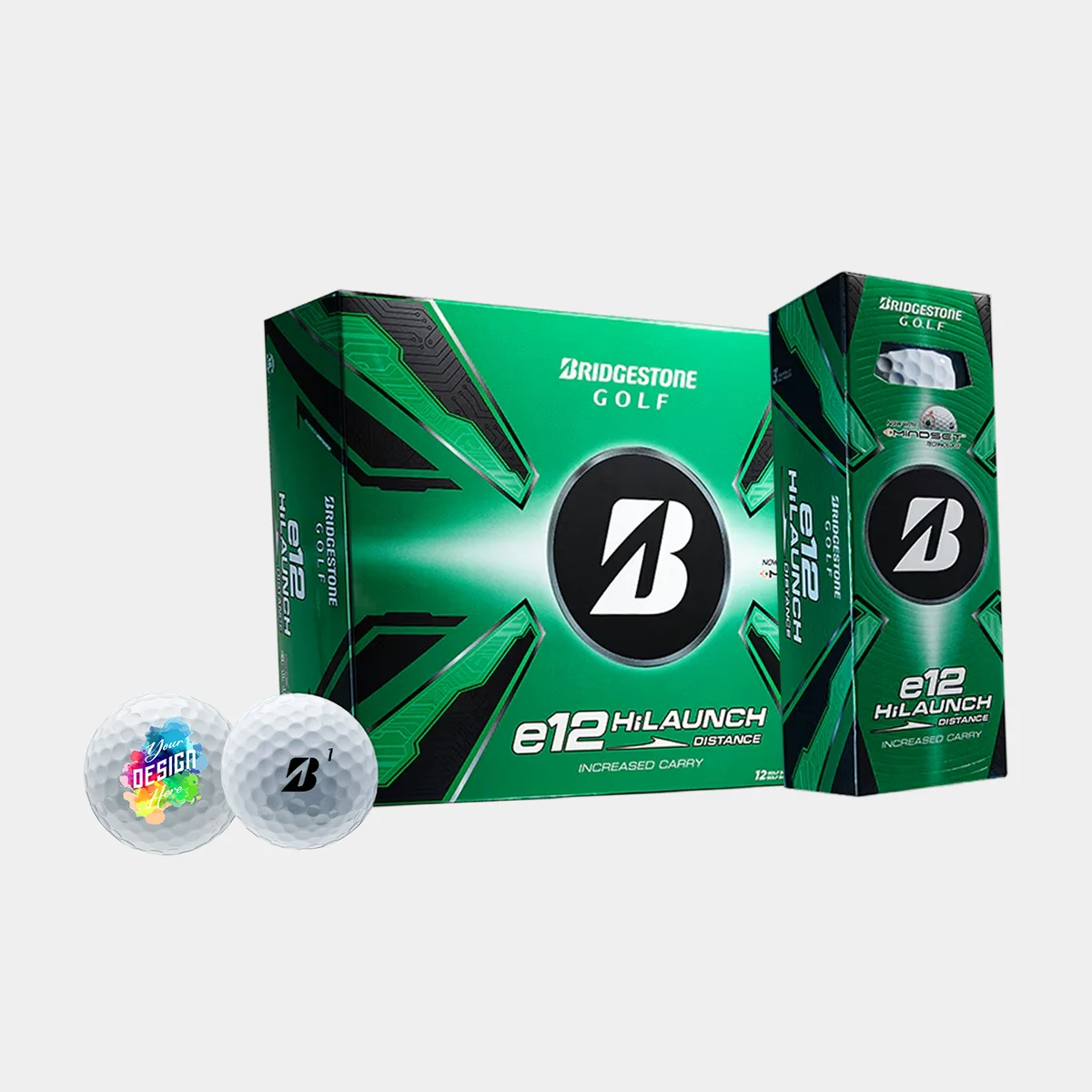 Bridgestone® e12 HiLaunch Optimal Flight System Golf Balls 1