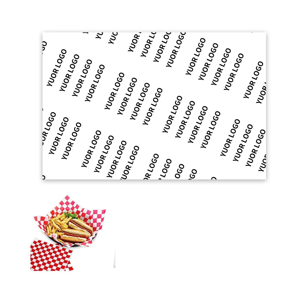 Food Wrap Paper Oil Absorbent for Restaurants 1