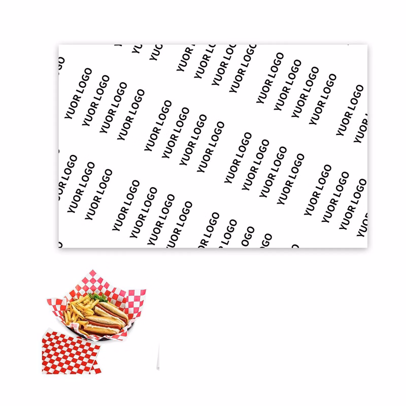Food Wrap Paper Oil Absorbent for Restaurants