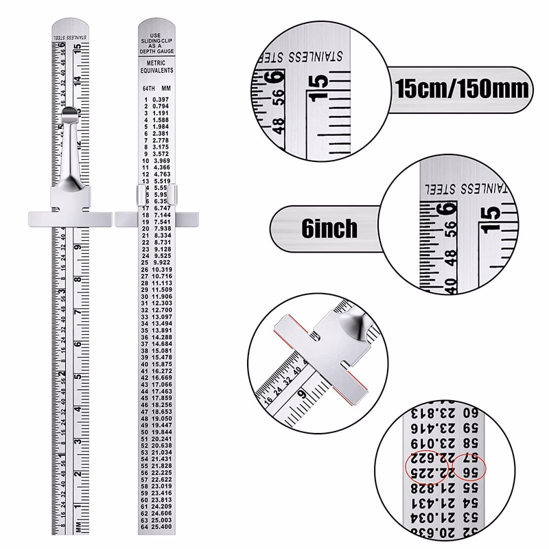 Stainless Steel Ruler