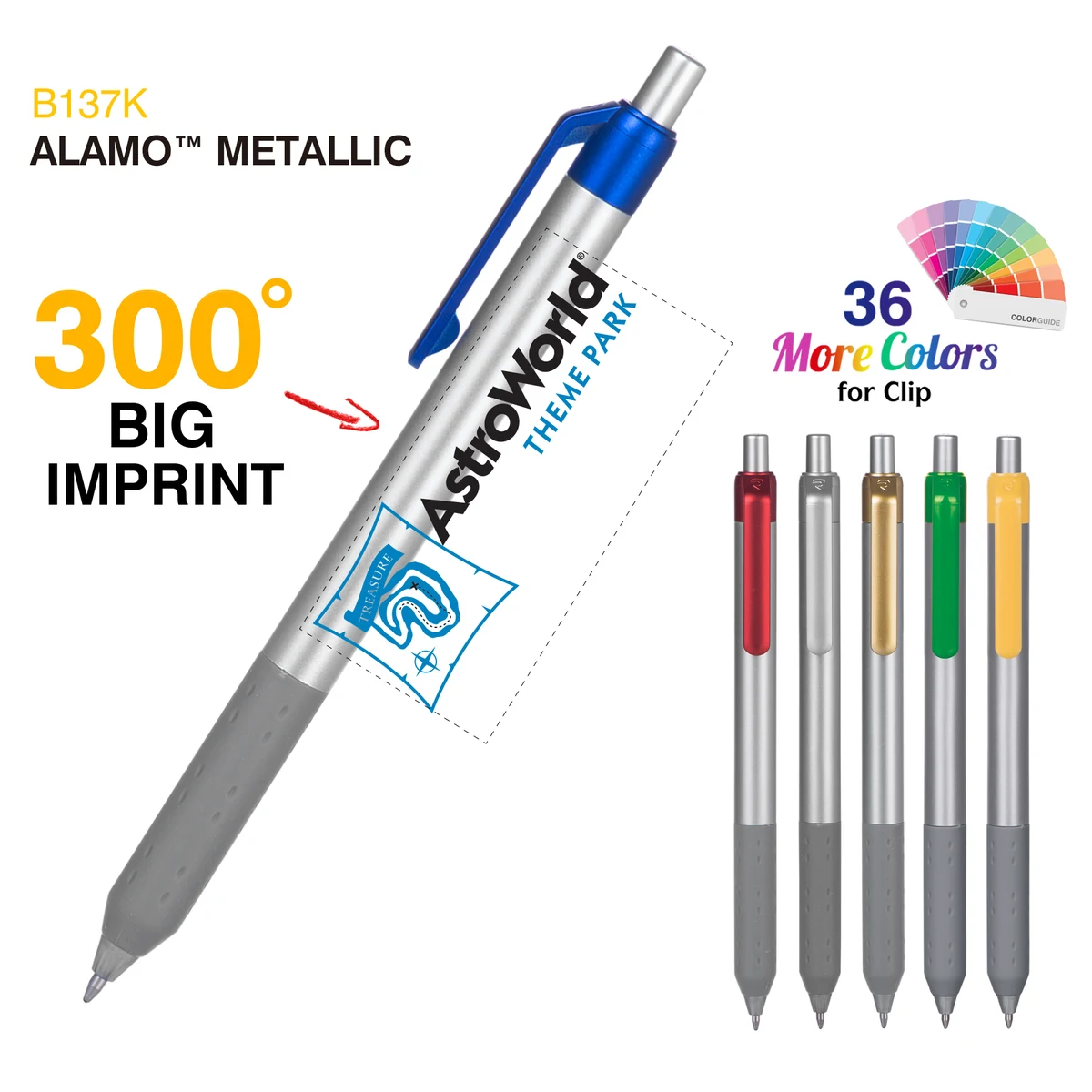 Alamo Metallic Pen 1