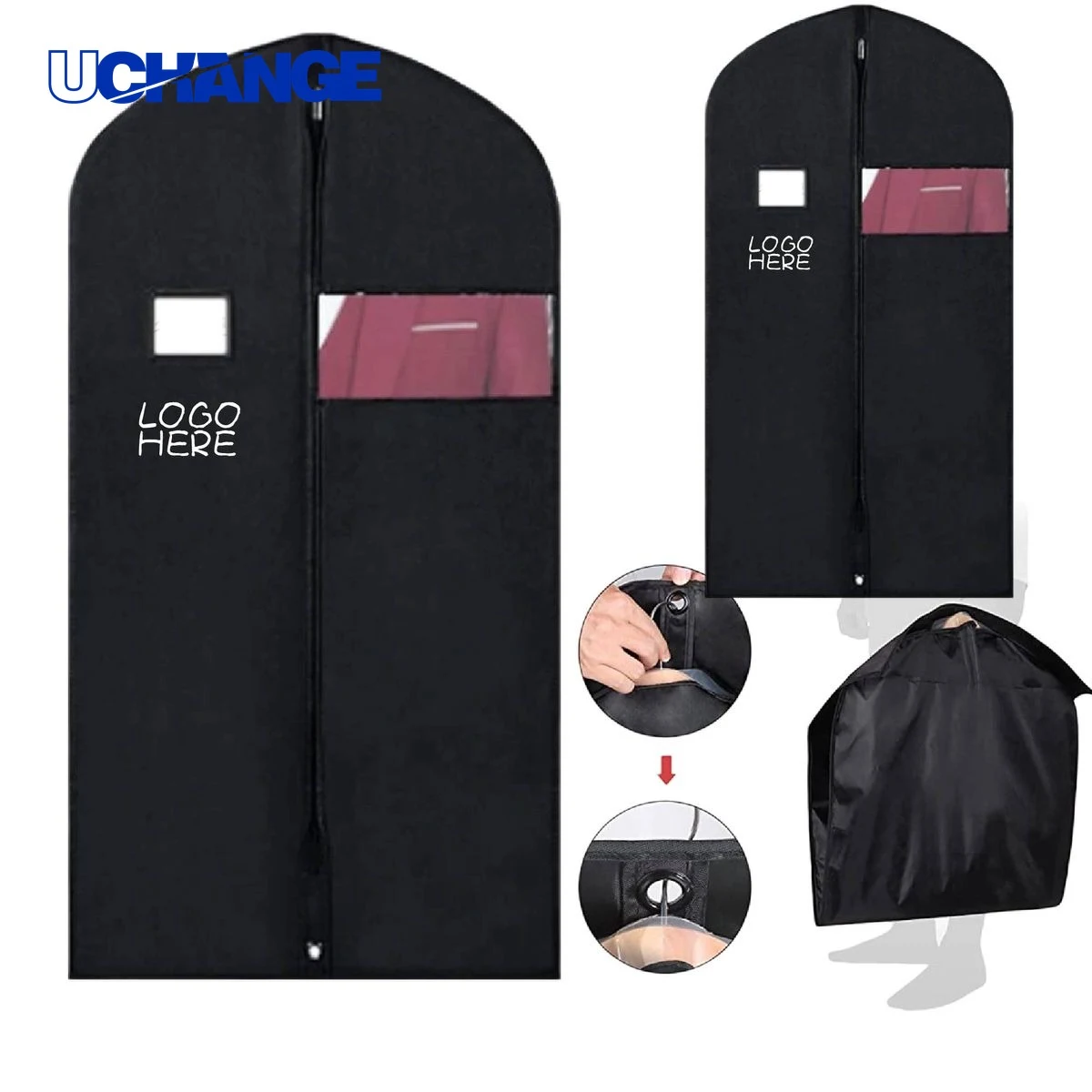 Garment Bag Cover with Pocket for Travel 1