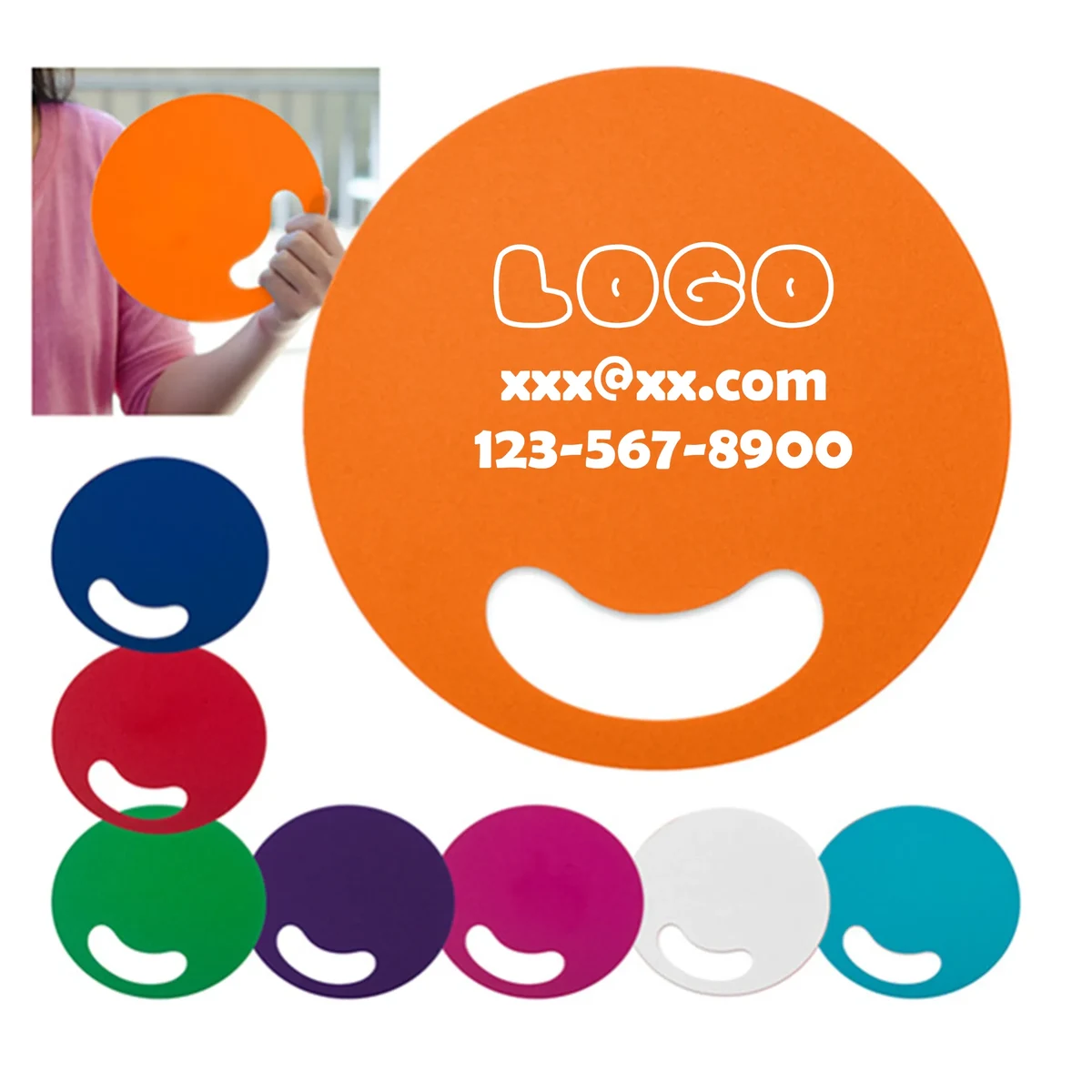 Custom Printed Hand Fan 1