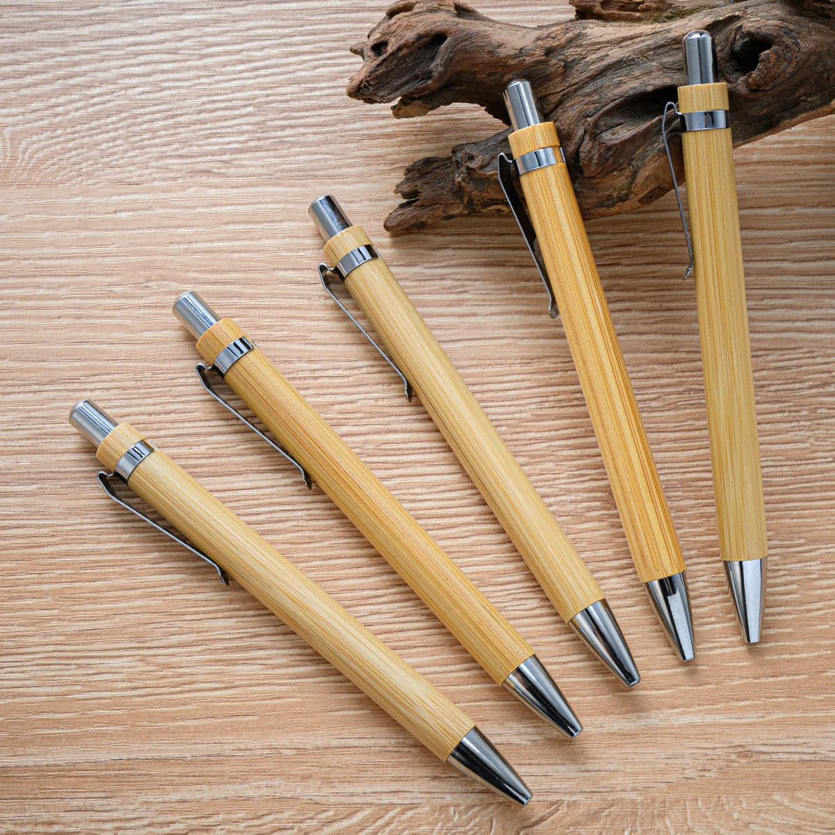 Bamboo Ballpoint Pens 1