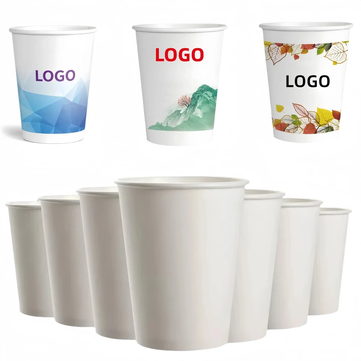 Full Color 9 oz Disposable Paper Cup 1