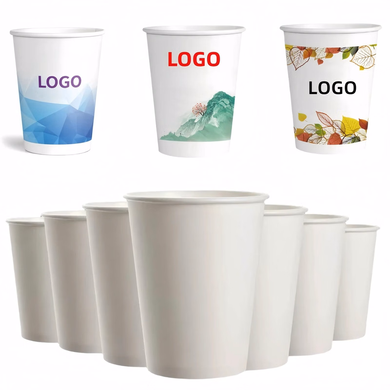 Full Color 9 oz Disposable Paper Cup