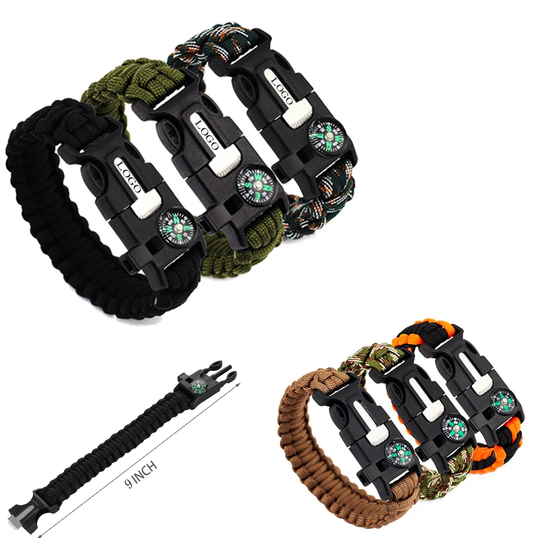 5 in 1 Paracord Bracelet Survival Gear 1
