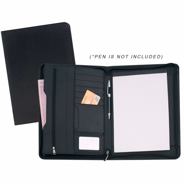 Executive Leatherette Padfolio with zipper