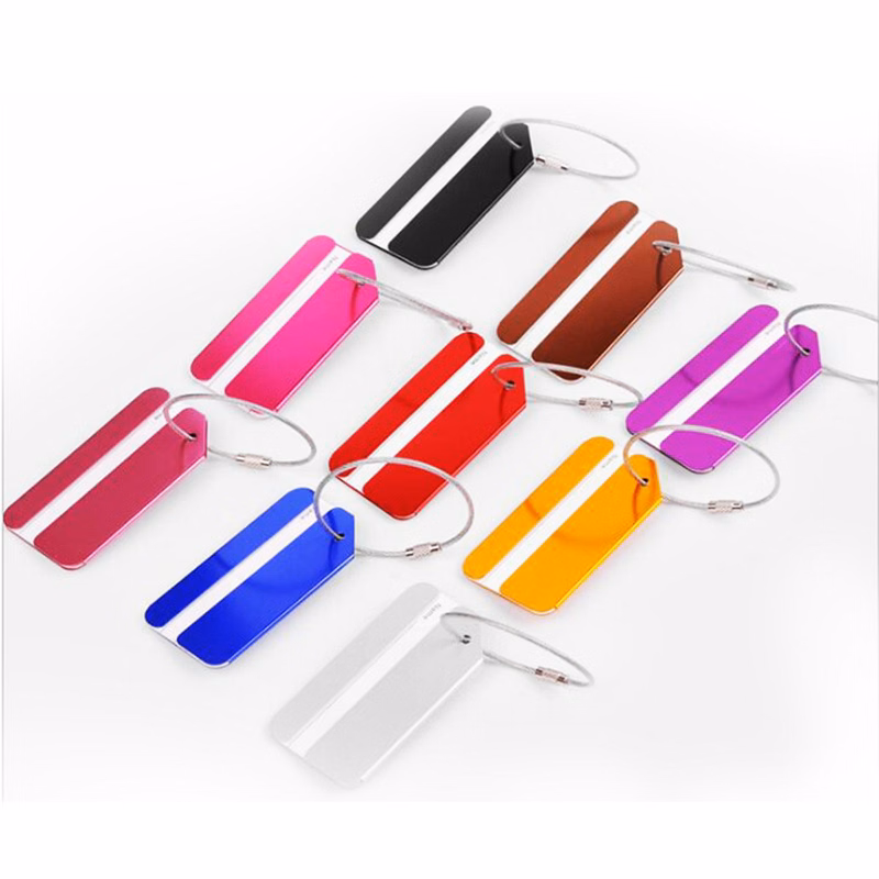 Clear Acrylic Luggage Tag