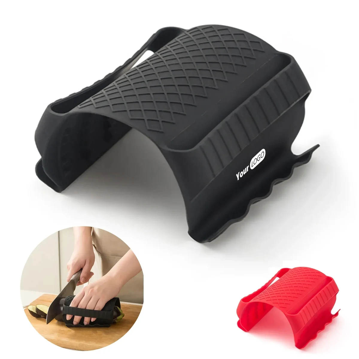 Silicone Anti-scald insulated toast bread clips 1
