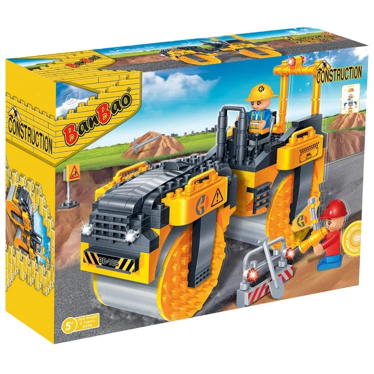 Steam Roller Interlocking Block Sets - 262 Pieces 1