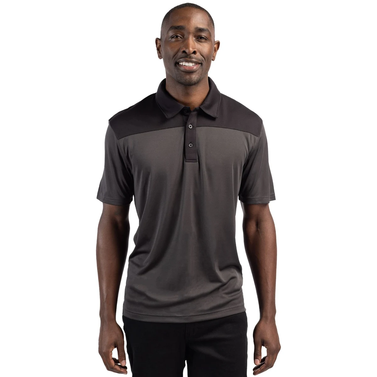 Clique Parma Colorblock Tech Jersey Mens Polo 1