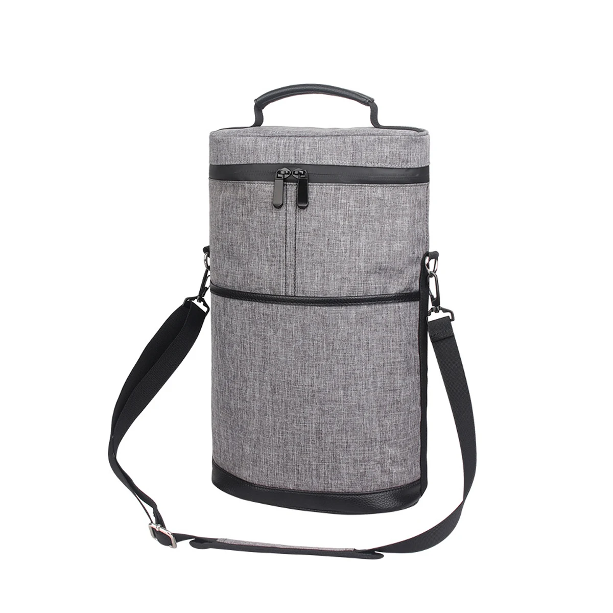 Portable Insulated Double Wine Cooler Bag 1