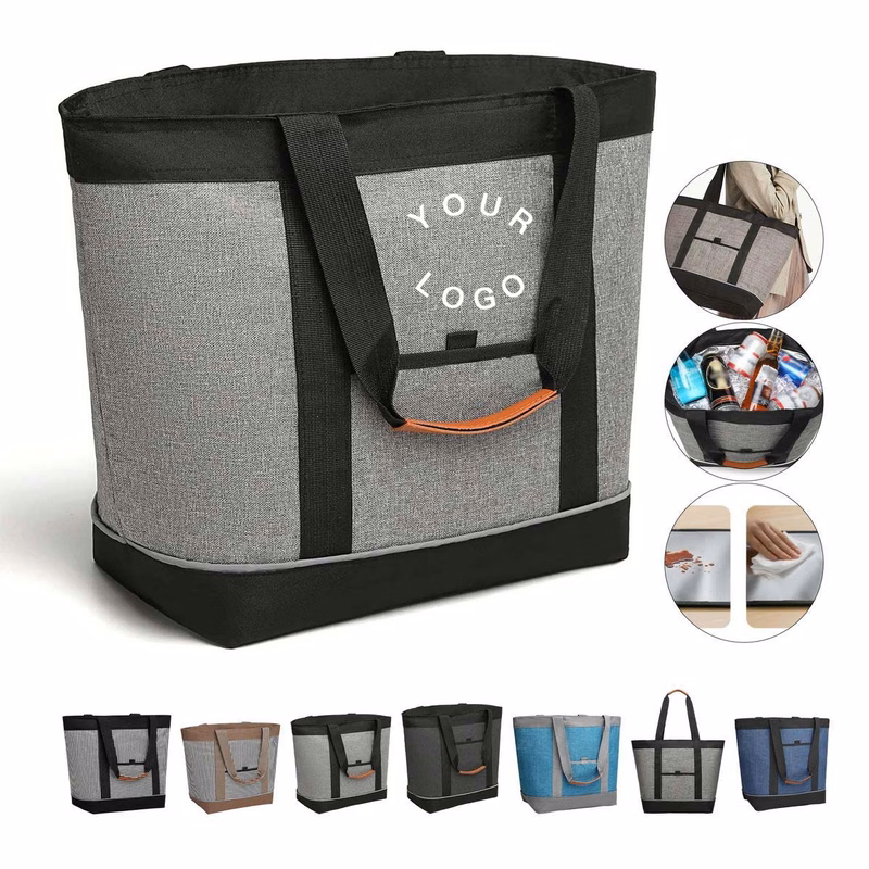 24L Portable Tote Cooler Bag for Picnics