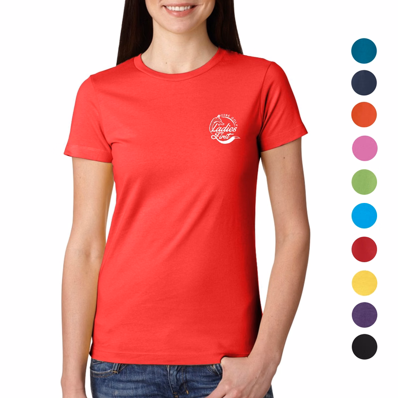 Next Level 4.3 oz. 100% Combed Cotton Ladies T-Shirt w/ Custom Imprint