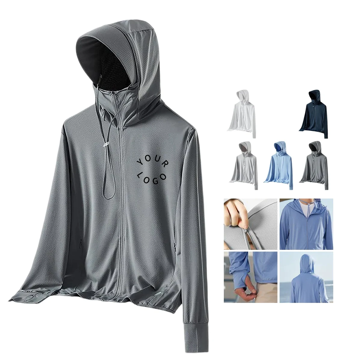 Polyester Hooded Sunscreen 1