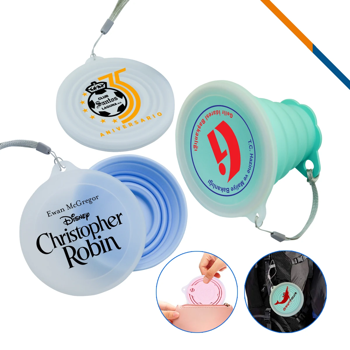 Slim Collapsible Travel Cup 1