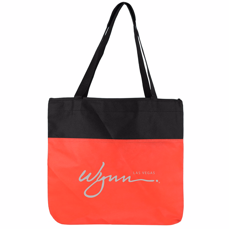Polypropylene Recycled Zippered Tote Bag
