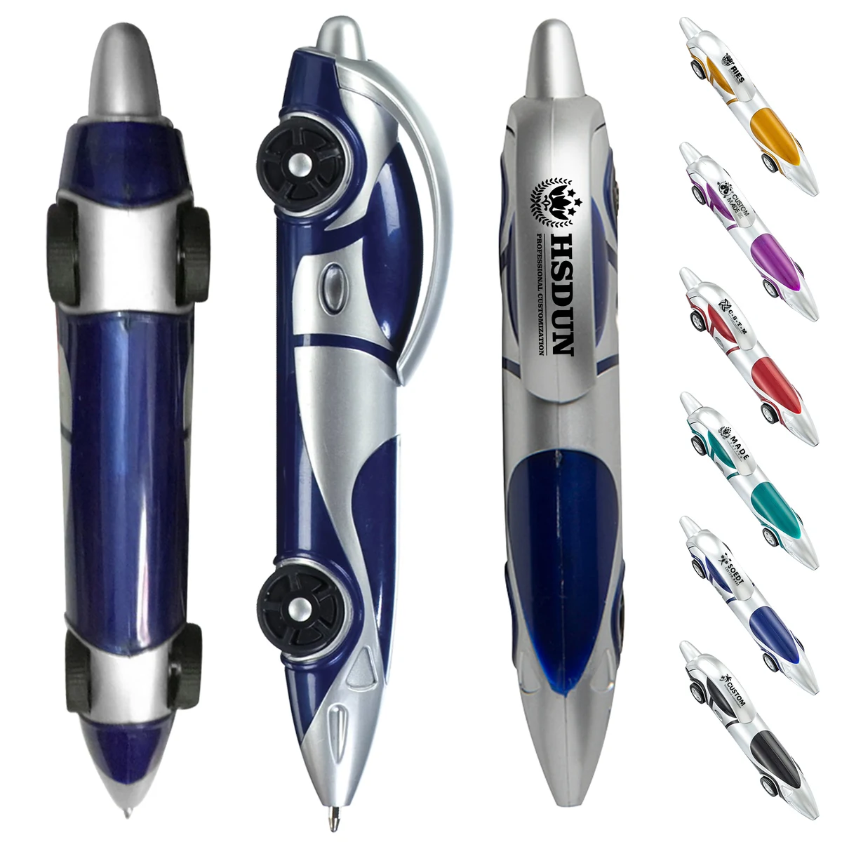 Creative Car-Shape Ballpoint Pen With Clip 1