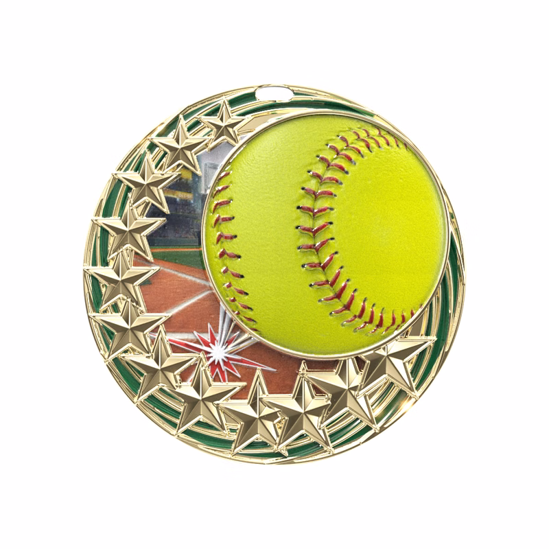 Star Blast Medal - Softball