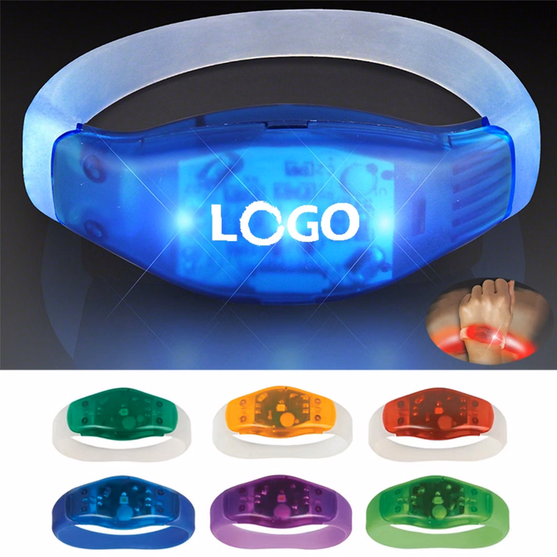 Custom Led Light Up Flashing Bracelets