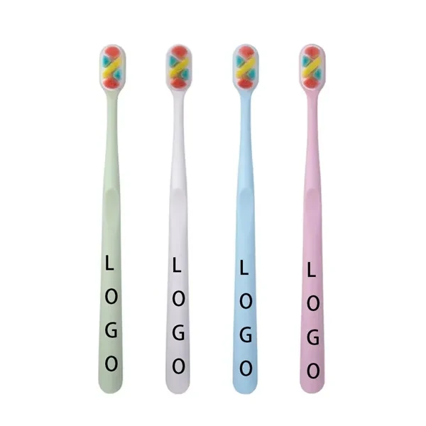 Custom Soft Bristle Nylon Toothbrush 7.17 inch — Sensitive Gums Professional Care 1