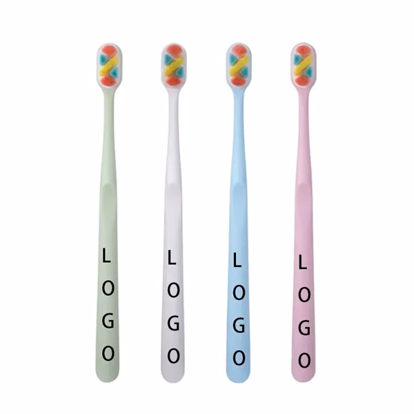 Custom Soft Bristle Nylon Toothbrush 7.17 inch — Sensitive Gums Professional Care