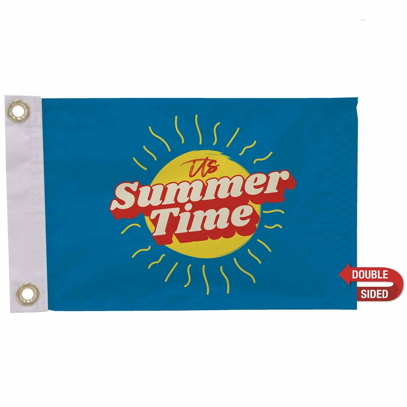 8" x 12" Polyester Flag Double-Sided