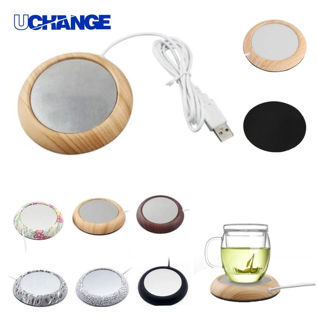 Coffee Cup Warmer USB Heating Coaster Mat 1