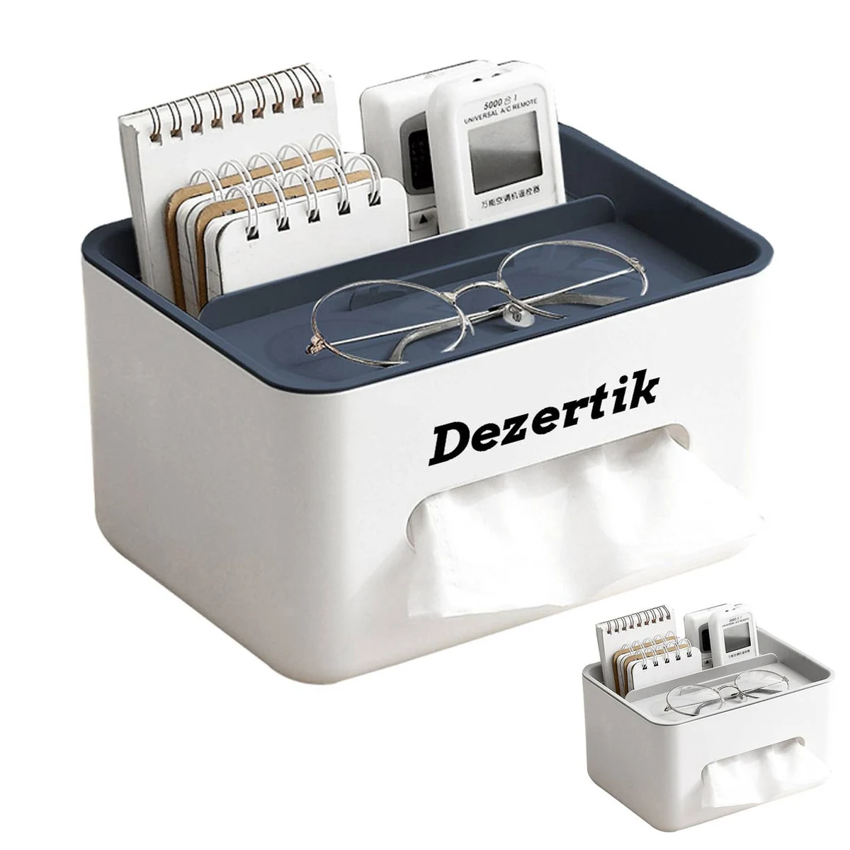 Multifunctional simple home office storage tissue box 1