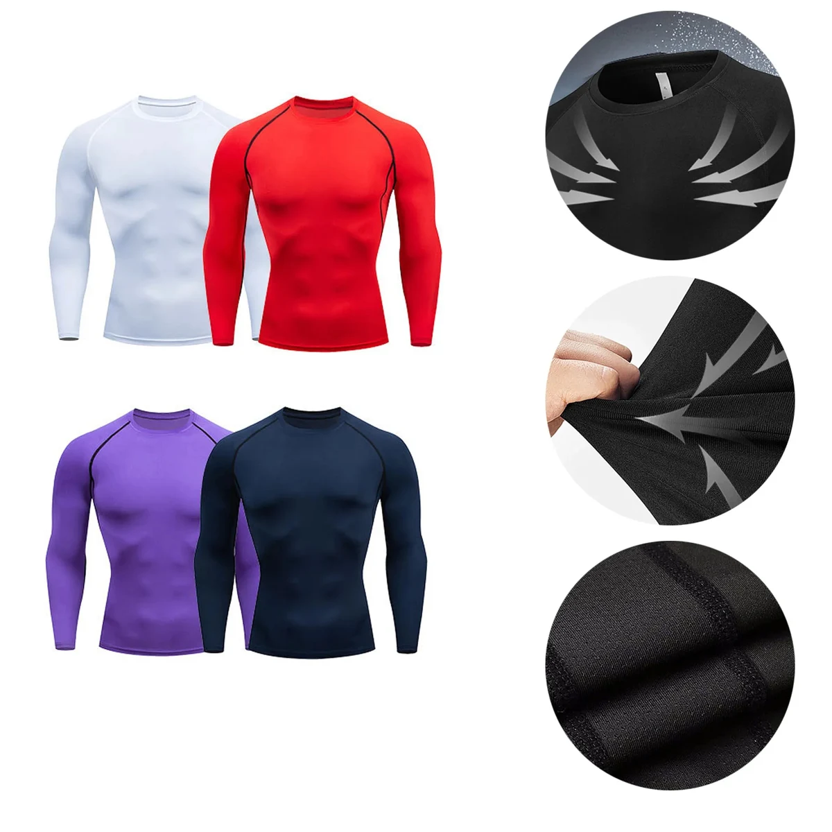 Long-sleeved Gym Clothes 1