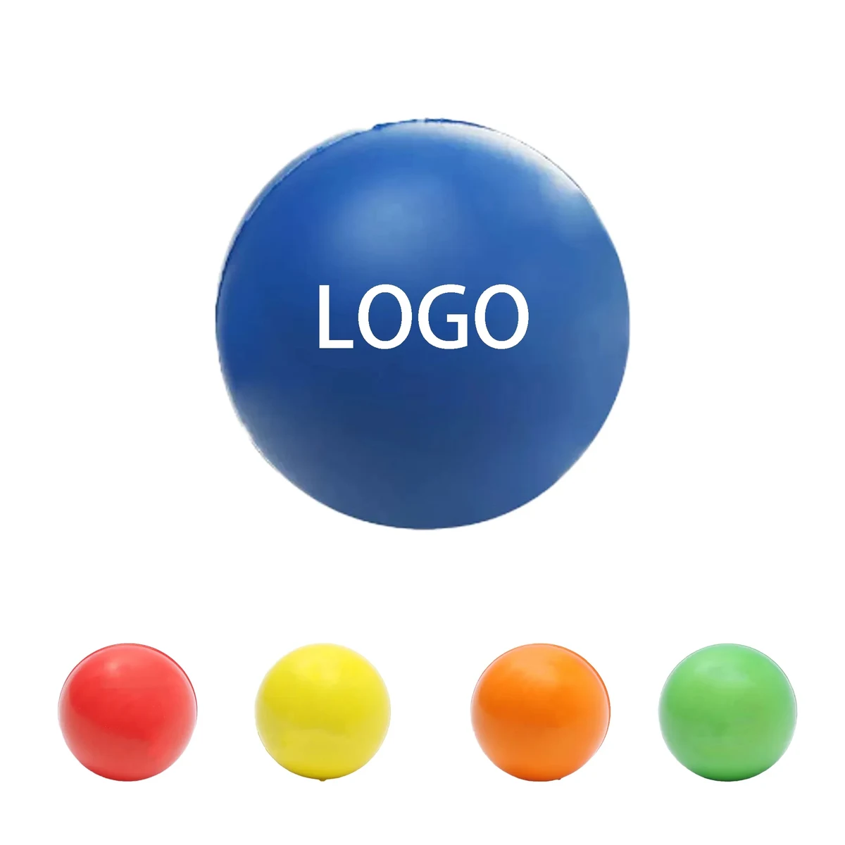 Custom Round Reliever Stress Ball 1