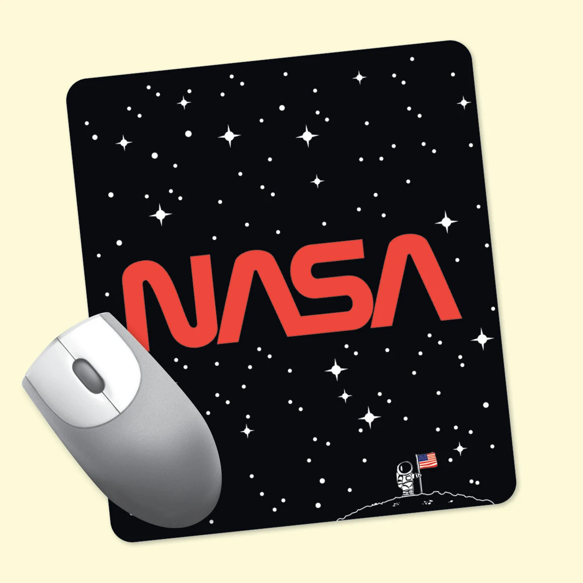 Vynex Heavy Duty 7"x8"x1/16" Hard Surface Mouse Pad 1