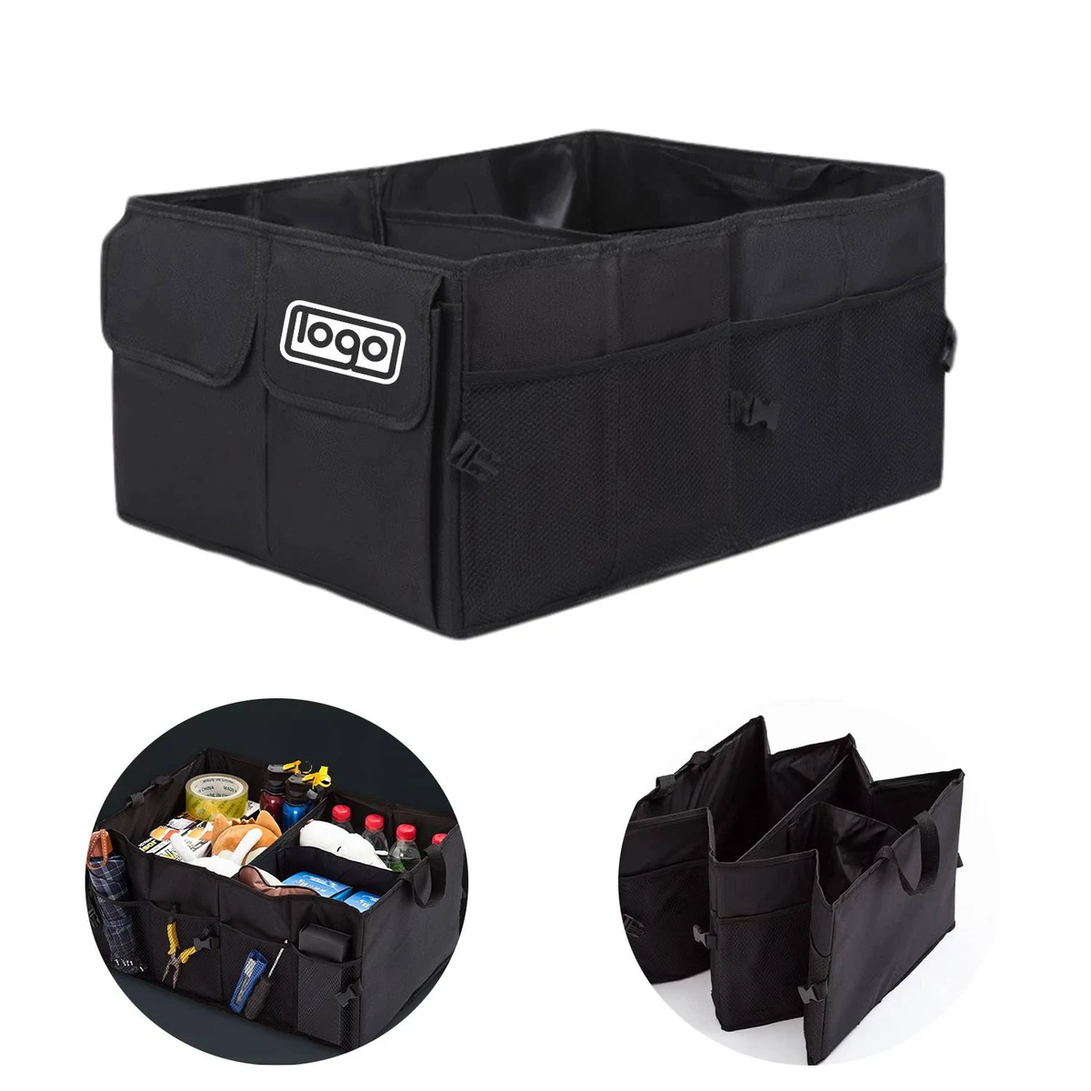 Foldable Multifunctional Car Trunk Organizer 1