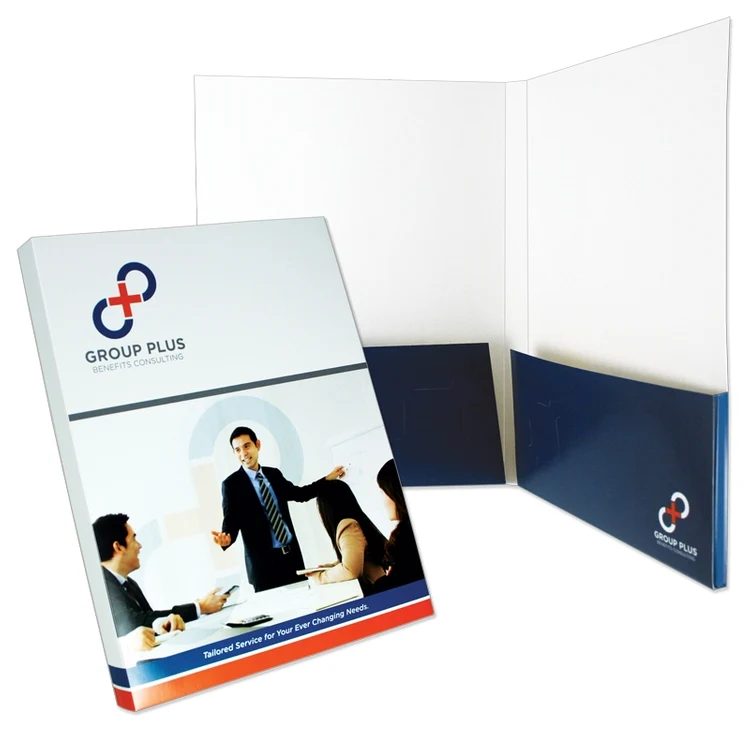 Extra Capacity Box Pocket Presentation Folders 1