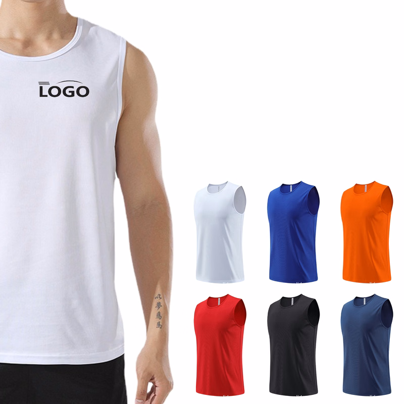 Breathable Mens Fitness Tank Top for Running Yoga
