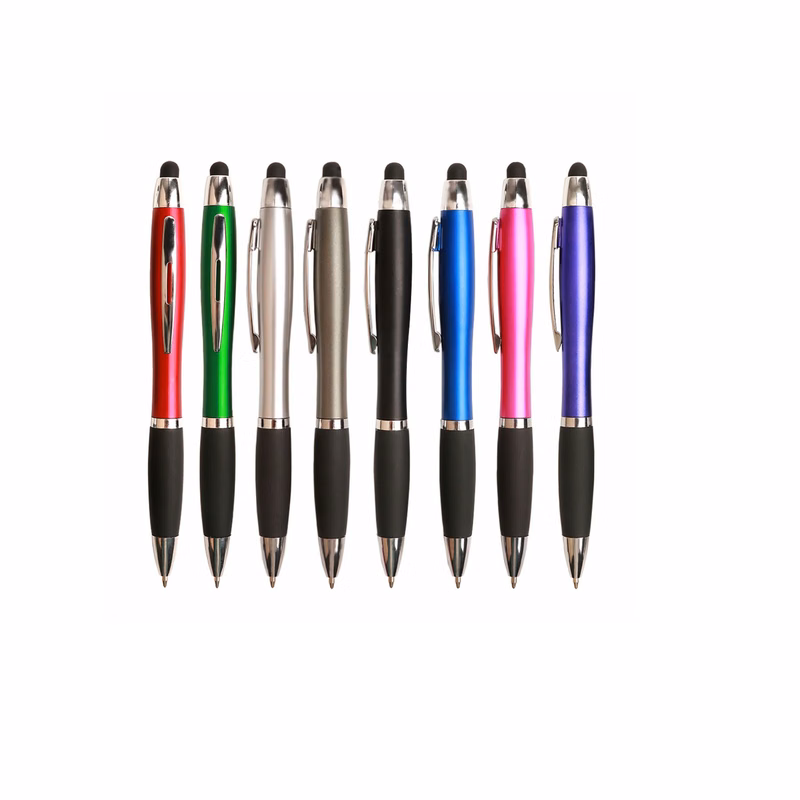 3 in 1 Multi-Function Soft Touch Pen