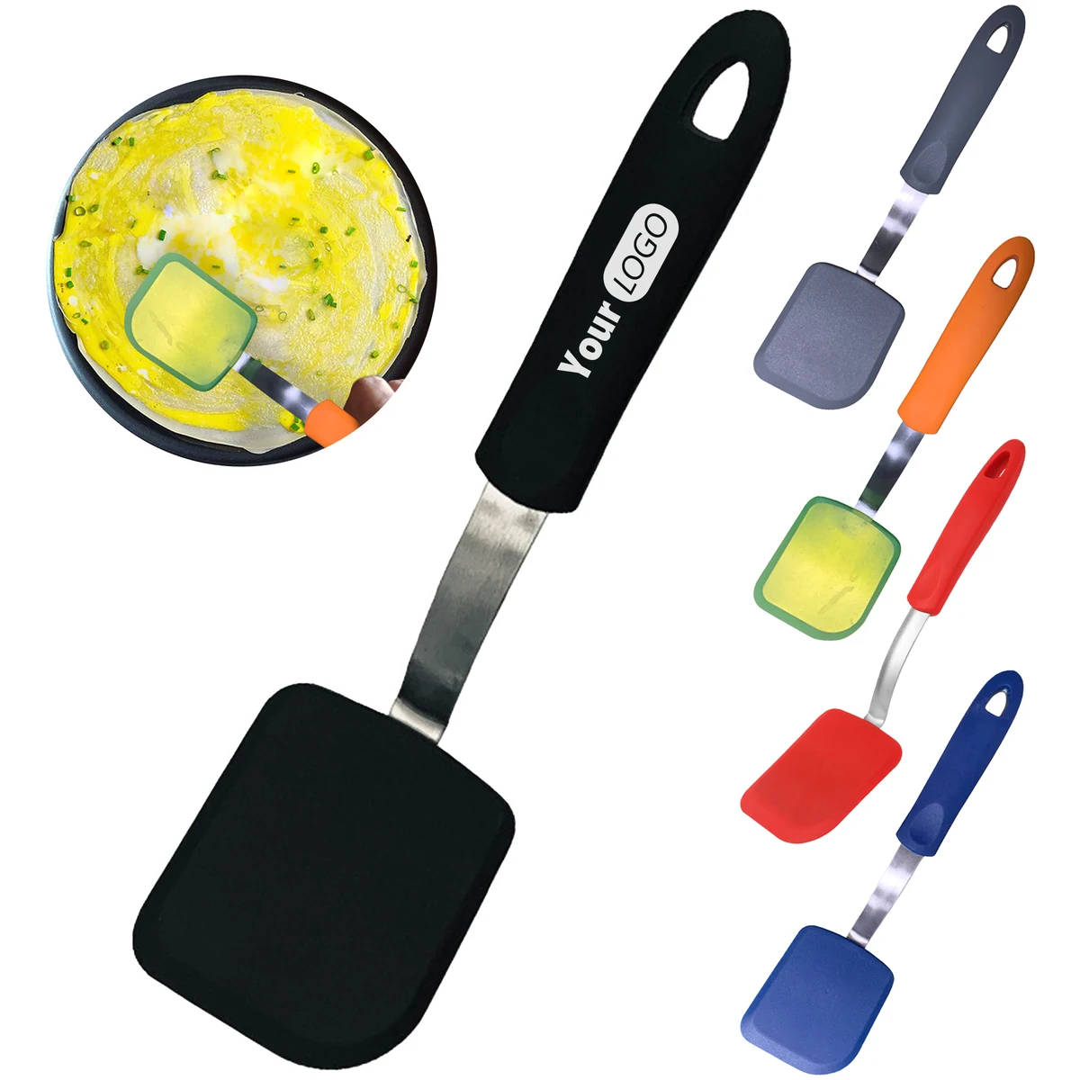 Stainless Steel High Temperature Resistant Spatula 1
