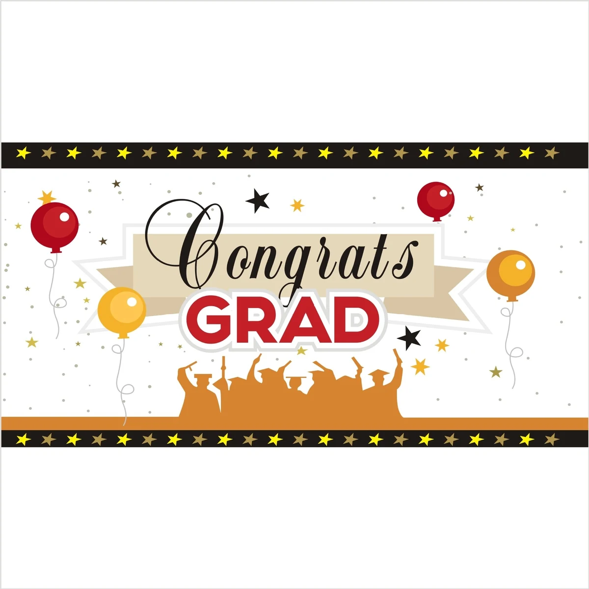 Grad Banners Graduation Flag 1